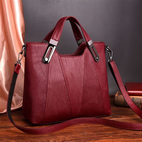 stylish soft leather like handbags